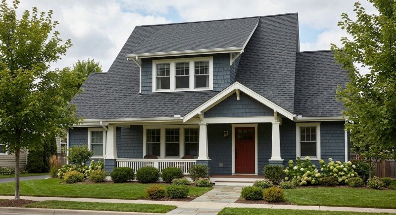 A Frame Roof Installation in Cape May, NJ