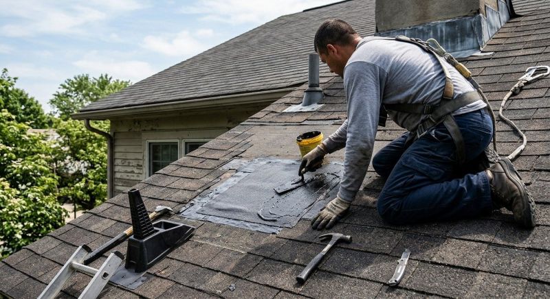 A Frame Roof Repair in Cape May, NJ
