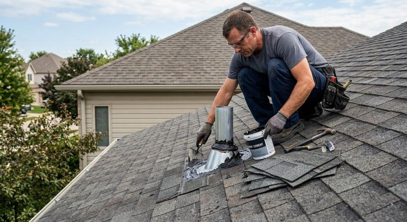 Asphalt Roof Leak Repair in Port Elizabeth, NJ
