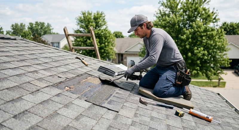 Asphalt Roof Leak Repair in Villas, NJ