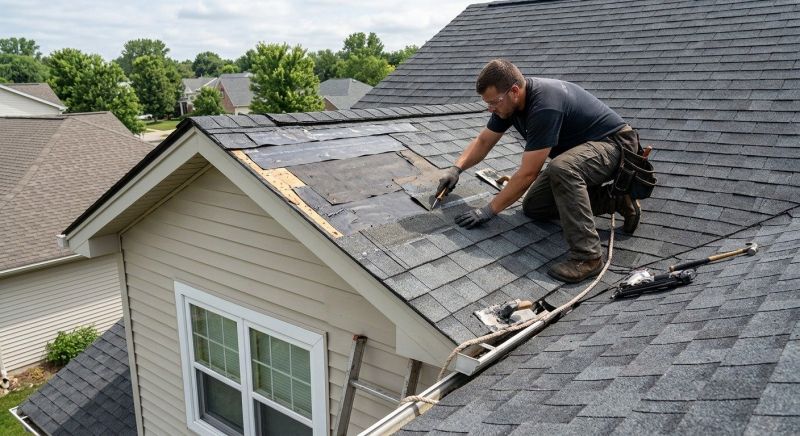 Asphalt Roof Repair in Cape May Court House, NJ