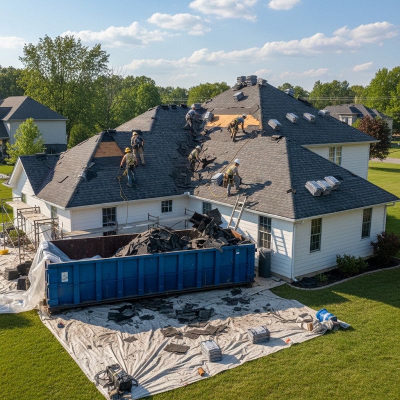 Asphalt Roof Replacement in Ocean View, NJ