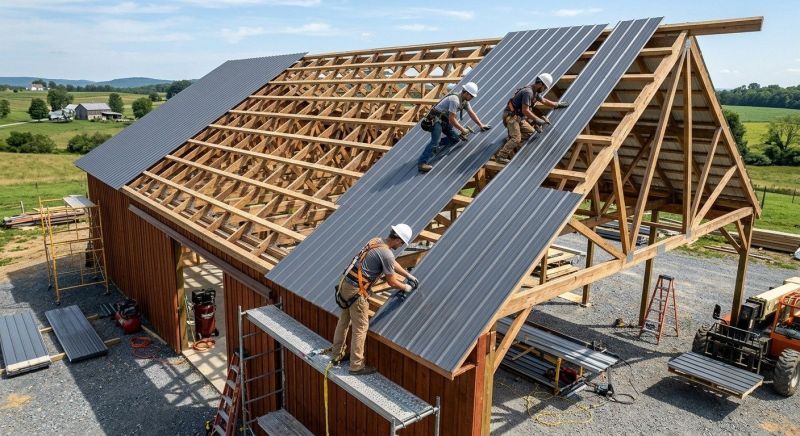 Barn Roof Construction in Cape May, NJ