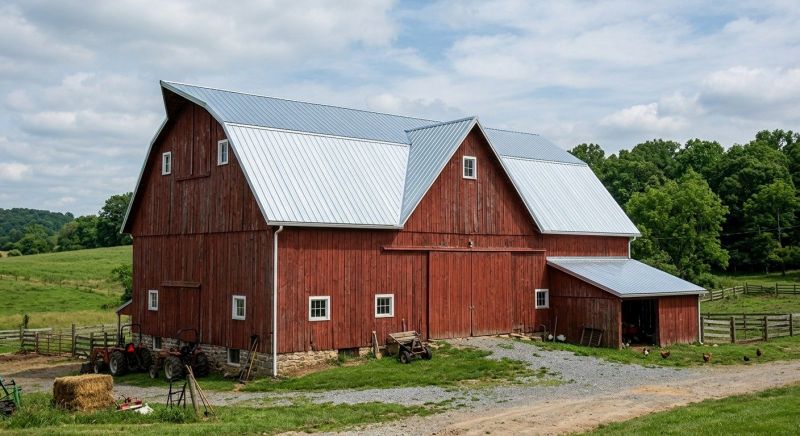 Barn Roof Replacement in Port Elizabeth, NJ
