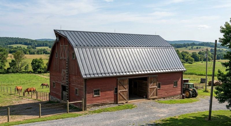 Barn Roof Replacement in Port Elizabeth, NJ