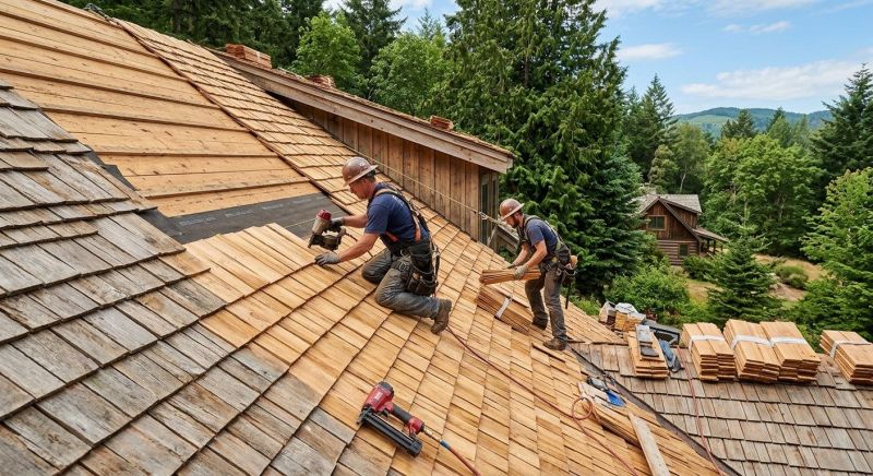 Cedar Roof Installation in Cape May, NJ