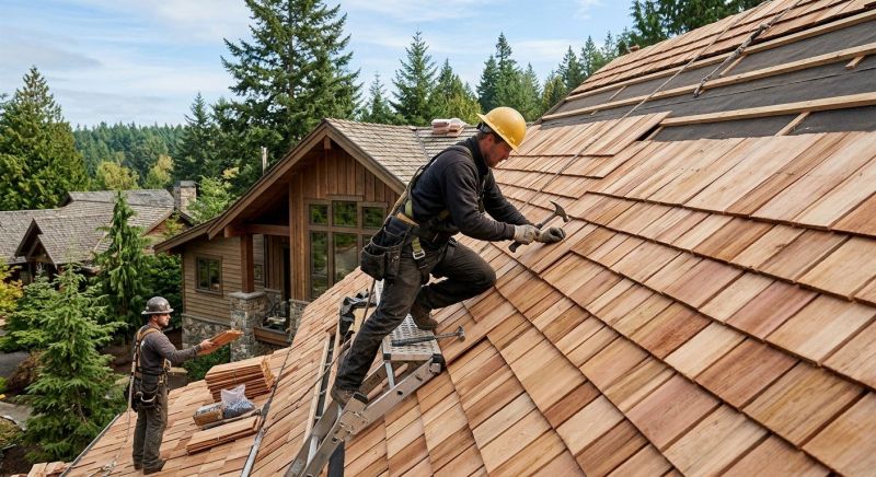 Cedar Roof Installation in Villas, NJ