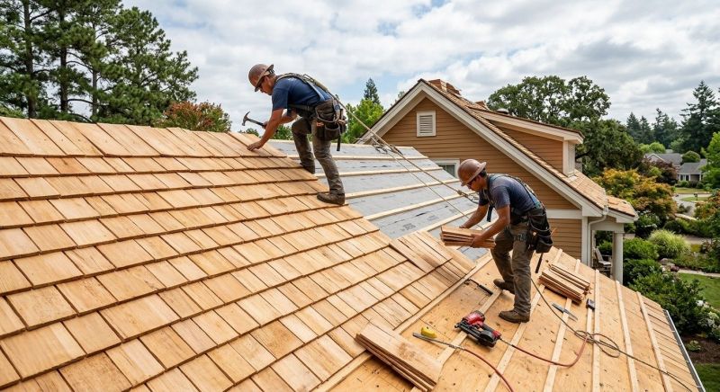 Cedar Roof Installation in Wildwood, NJ