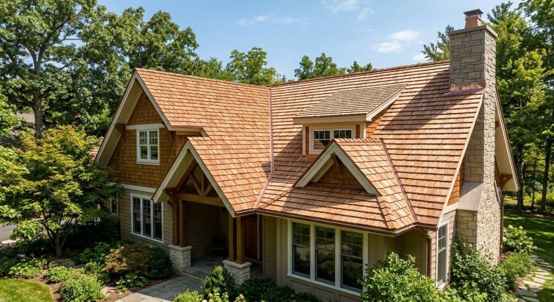 Cedar Shake Roof Construction in Sea Isle City, NJ