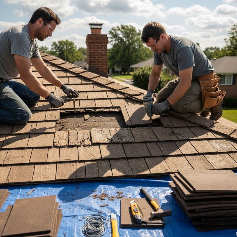 Cedar Shake Roof Repair in Cape May County, NJ