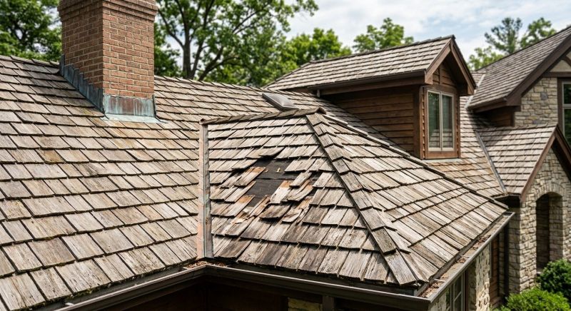 Cedar Shake Roof Repair in Port Elizabeth, NJ