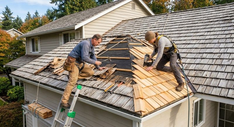 Cedar Shingles Repair in Dewey Beach, DE