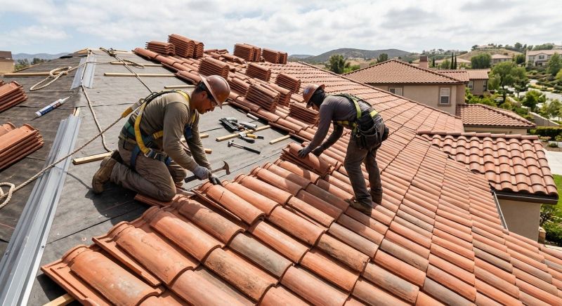 Clay Roof Installation in Avalon, NJ