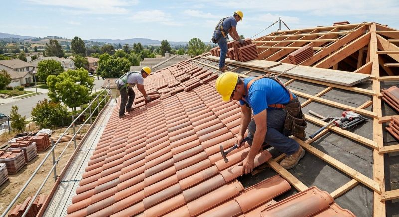 Clay Roof Installation in Cape May Court House, NJ