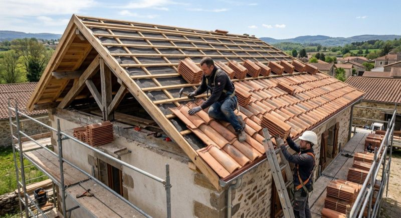 Clay Roof Installation in Milton, DE