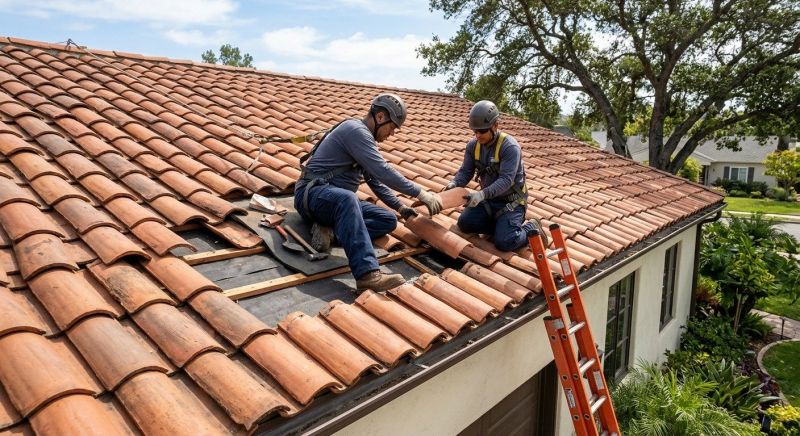 Clay Roof Leak Repair in Cape May, NJ