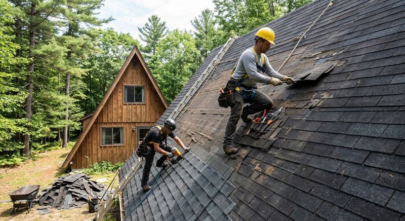 Collapsing Roof Repair in Cape May, NJ
