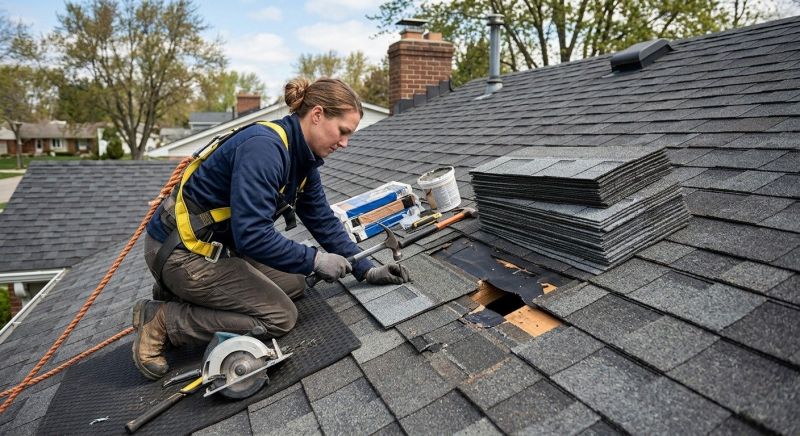 Collapsing Roof Repair in Cape May, NJ