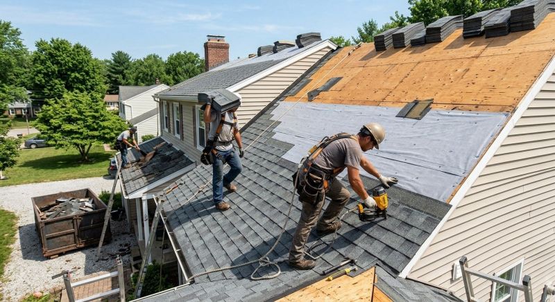Composite Shingle Repair in Cape May, NJ
