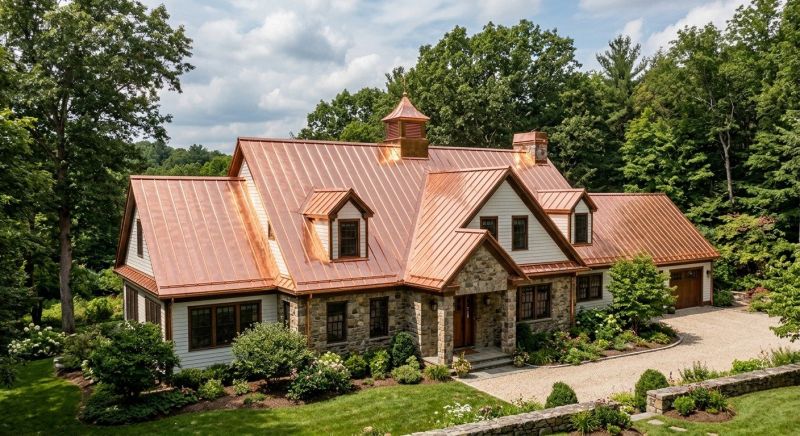 Copper Roof Replacement in Cape May, NJ