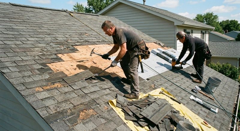 Damaged Roof Repair in Port Elizabeth, NJ