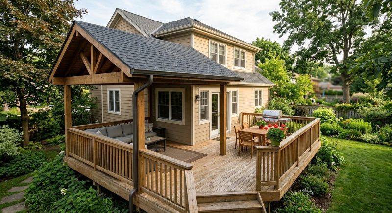 Deck Roof Construction in Cape May, NJ
