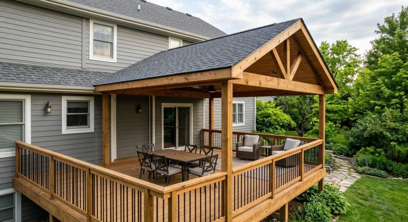 Deck Roof Construction in Cape May, NJ