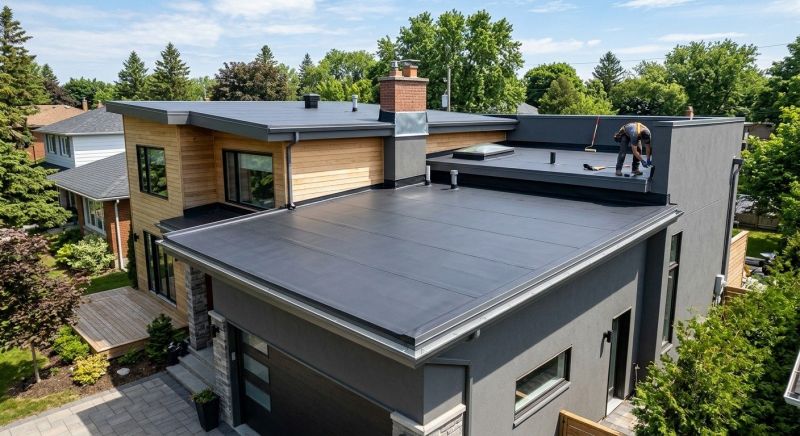 Epdm Roof Installation in Cape May Court House, NJ