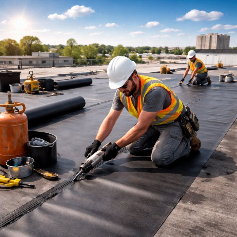 Epdm Roof Installation in Cape May, NJ