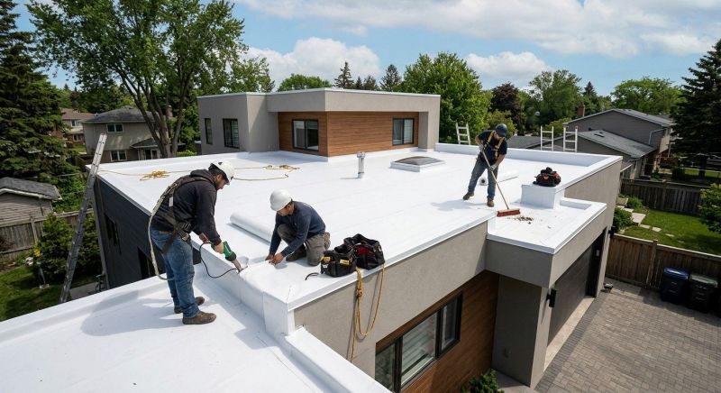 Flat Roof Installation in Cape May, NJ