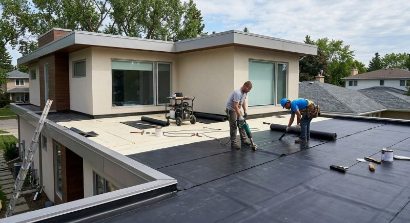 Flat Roof Installation in Stone Harbor, NJ