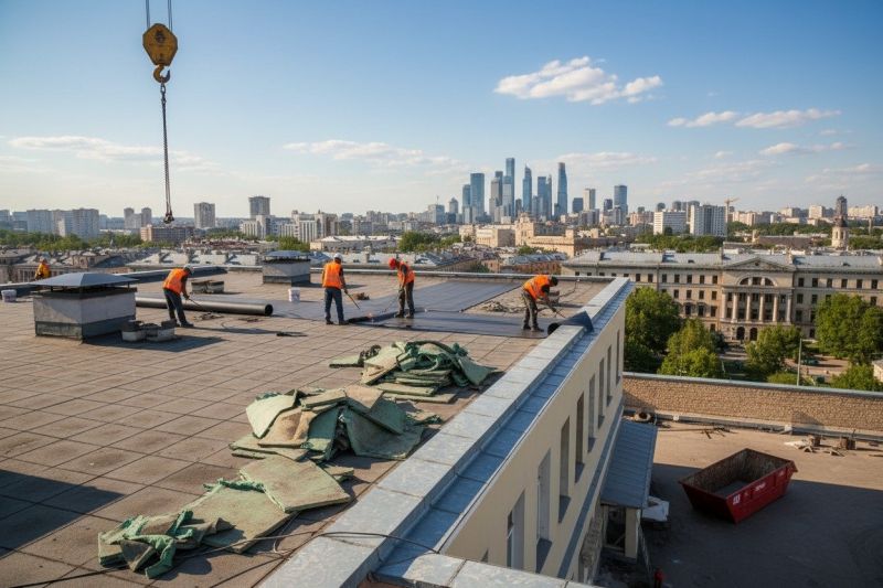 Flat Roof Replacement in Ocean View, NJ