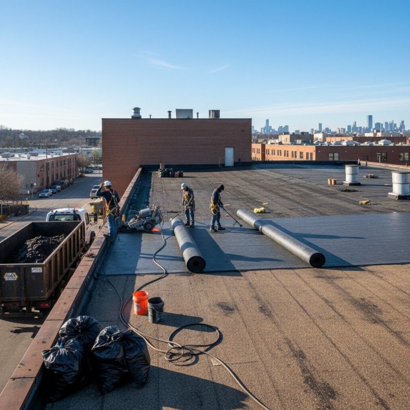 Flat Roof Replacement in Port Elizabeth, NJ