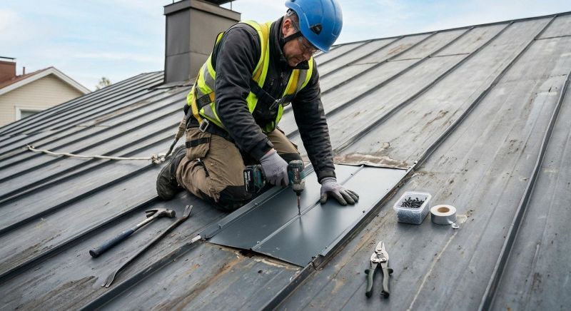 Galvanized Roof Repair in Cape May, NJ