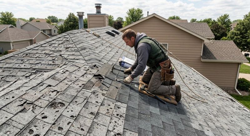 Hail Damage Roof Repair in Cape May, NJ