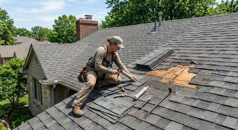 Hip Roof Shingle Repair in Cape May, NJ