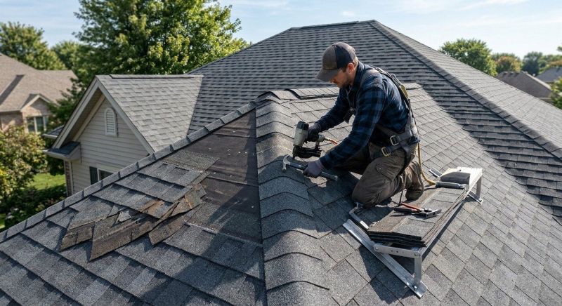 Hip Roof Shingle Replacement in Cape May, NJ