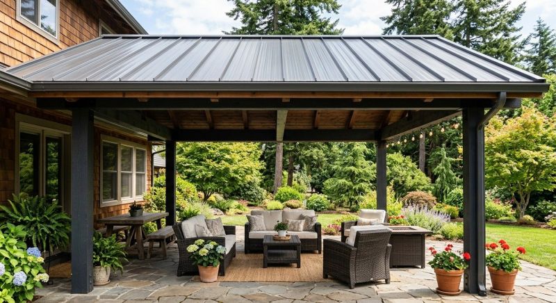 Metal Patio Roof Repair in Cape May, NJ