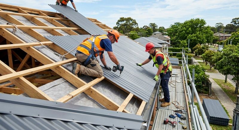 Metal Roof Installation in Cape May Court House, NJ