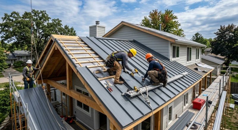 Metal Roof Installation in Cape May Court House, NJ