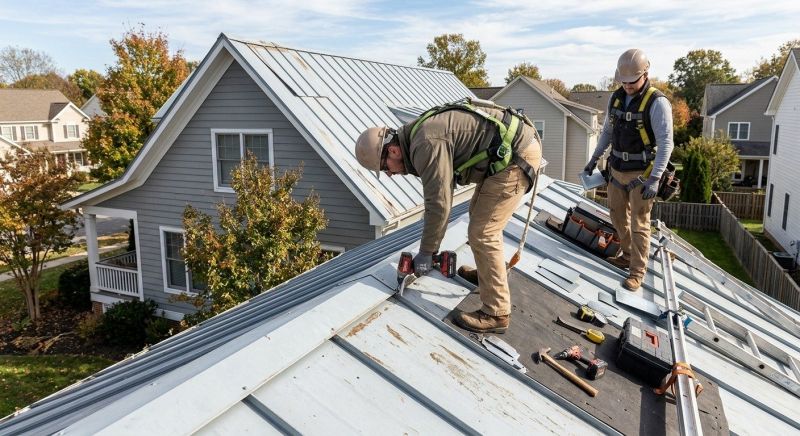 Metal Roof Repair in Cape May, NJ
