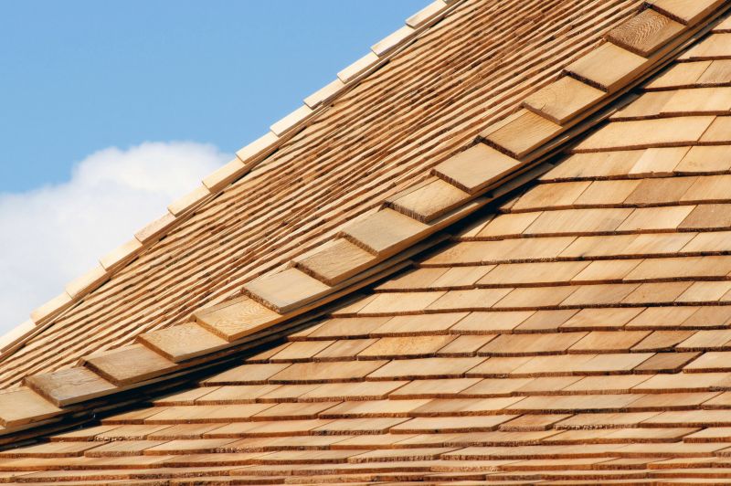 Natural Wood Roof Installation in Cape May, NJ