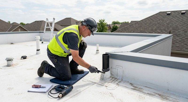 Pvc Roof Inspection in Cape May, NJ