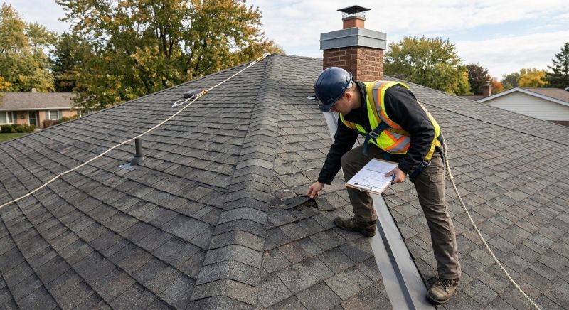 Roof Damage Inspection in Cape May, NJ