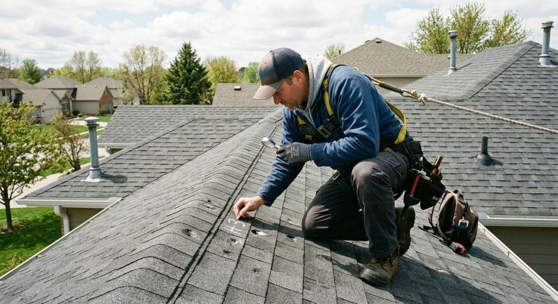 Roof Damage Inspection in Cape May, NJ