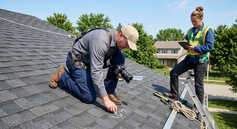 Roof Damage Inspection in Ocean View, NJ