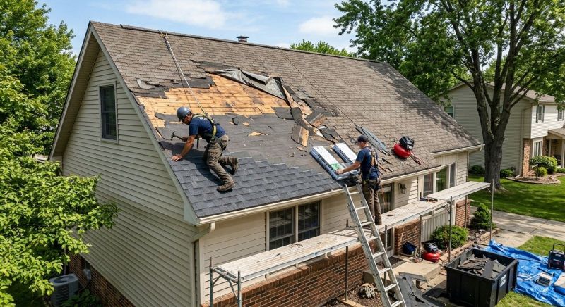 Roof Damage Repair in Milton, DE