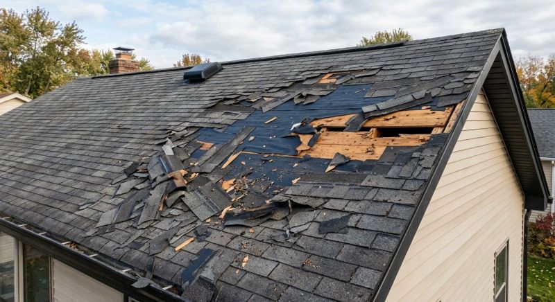 Roof Damage Repair in Milton, DE