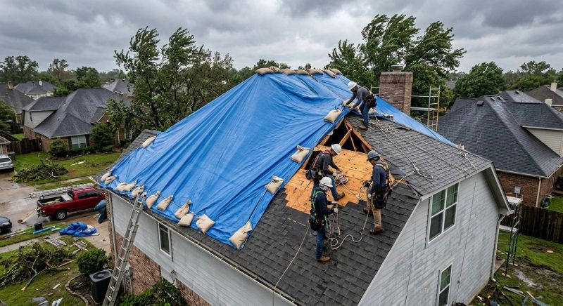 Roof Damage Restoration in Ocean View, NJ