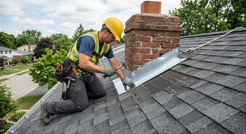Roof Flashing Installation in Cape May Court House, NJ